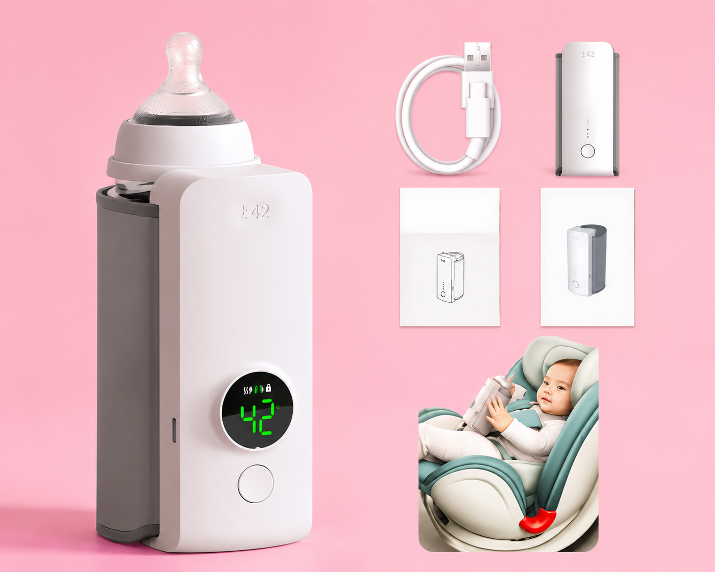 DreamWarm™ Portable Bottle Warmer