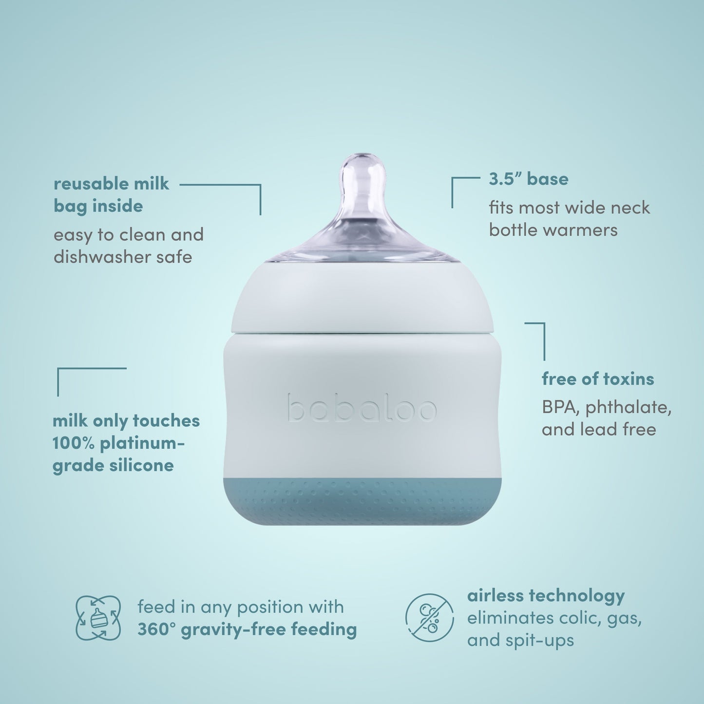 Babaloo Premium Anti-colic Bottle Set